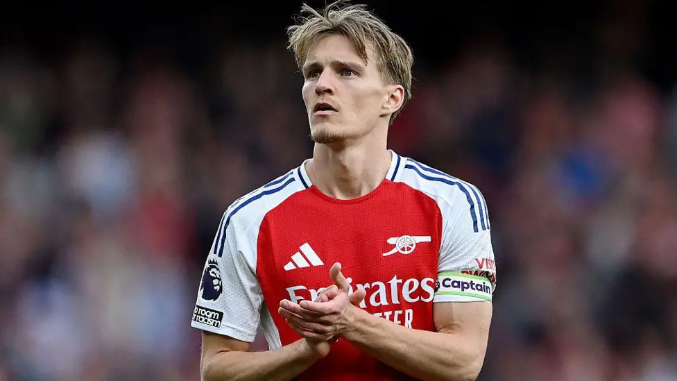 Martin Odegaard Arsenal player profile image